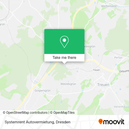 Карта Systemrent Autovermietung