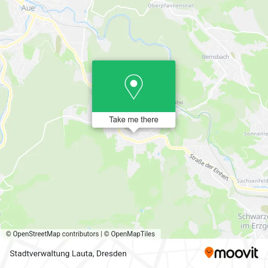 Карта Stadtverwaltung Lauta