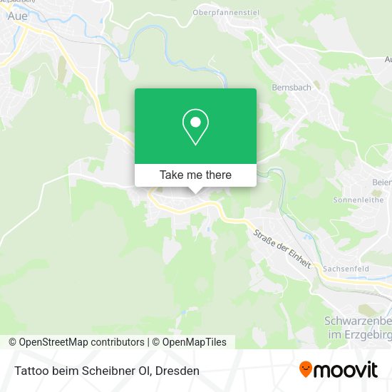 Карта Tattoo beim Scheibner Ol