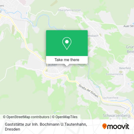 Карта Gaststätte zur Inh. Bochmann U.Tautenhahn