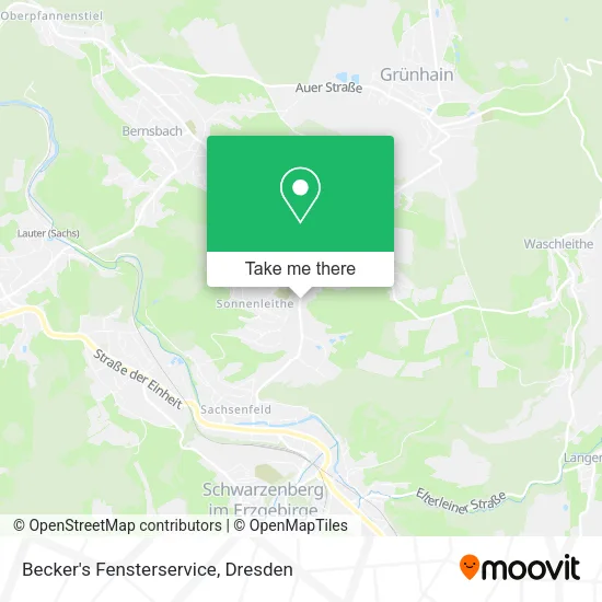 Карта Becker's Fensterservice