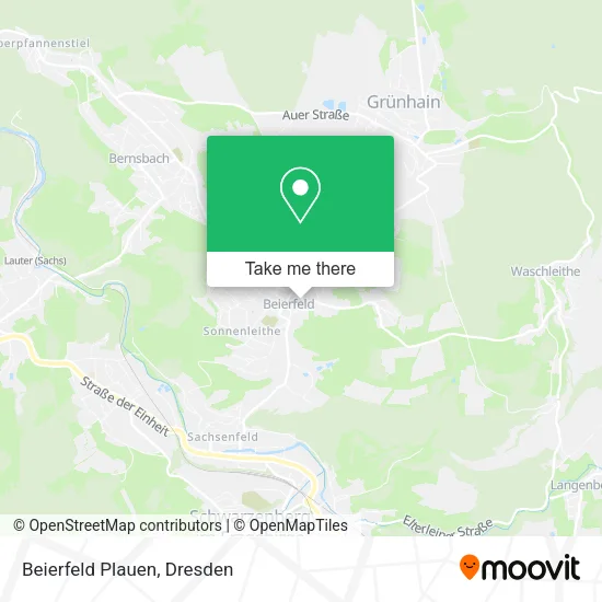 Карта Beierfeld Plauen
