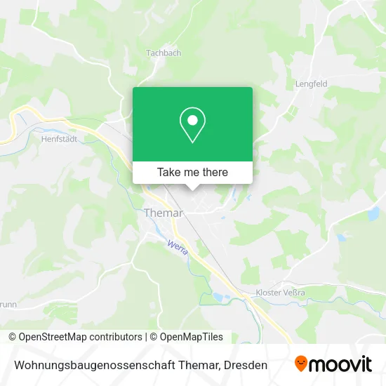 Карта Wohnungsbaugenossenschaft Themar