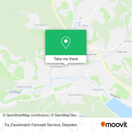 Карта Fa.Ziesemann Fernseh Service