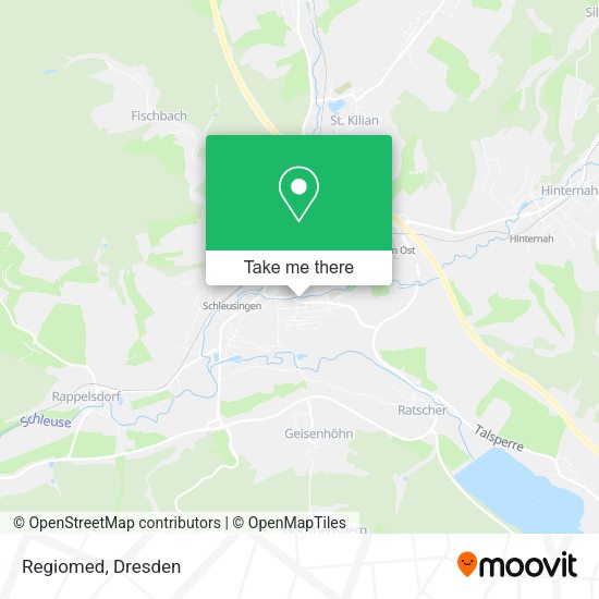 Карта Regiomed