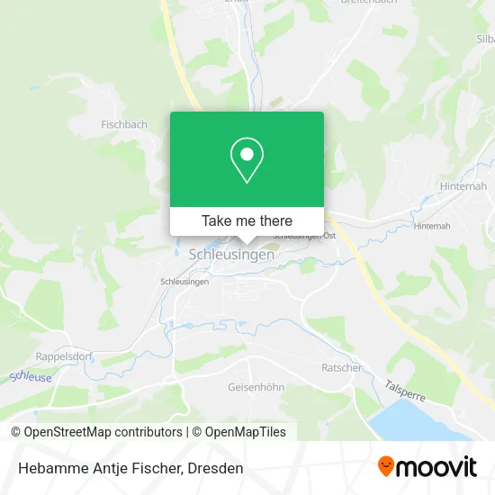 Карта Hebamme Antje Fischer