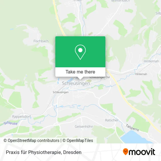Карта Praxis für Physiotherapie