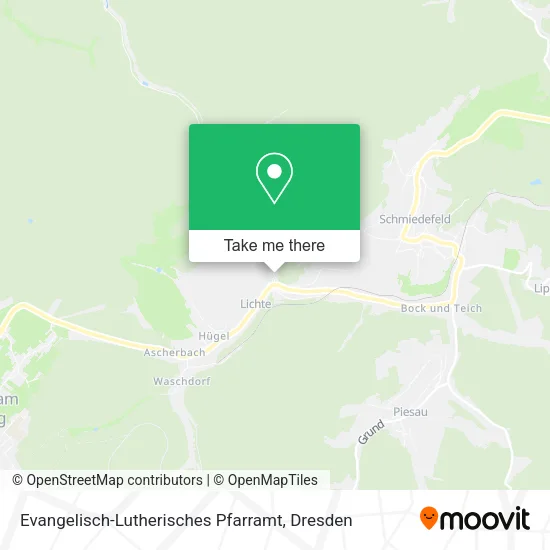 Карта Evangelisch-Lutherisches Pfarramt