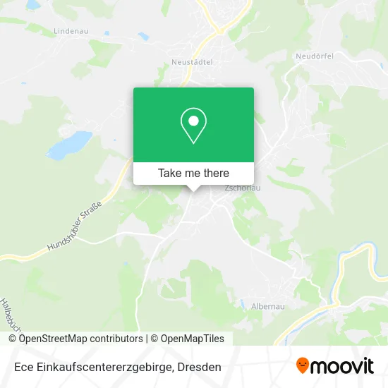 Карта Ece Einkaufscentererzgebirge