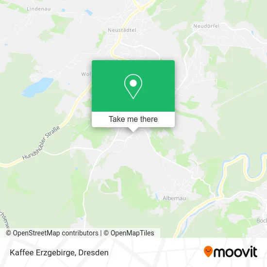 Карта Kaffee Erzgebirge