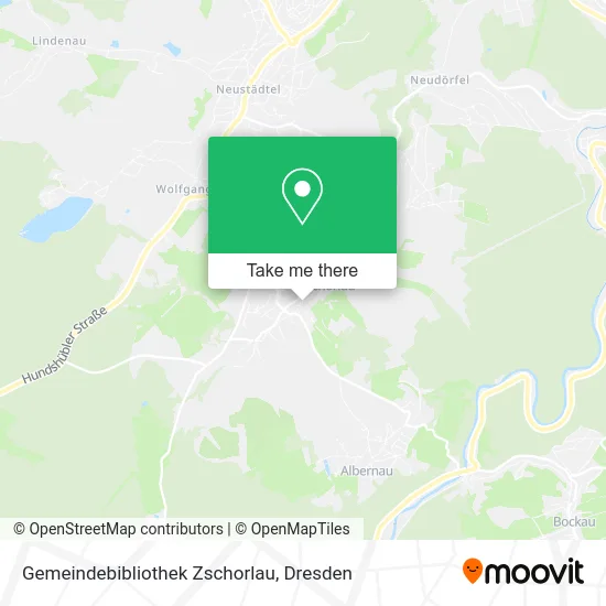 Карта Gemeindebibliothek Zschorlau