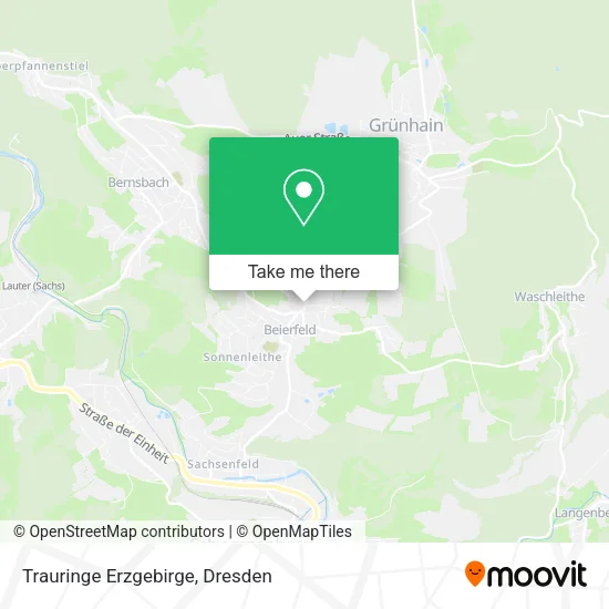 Карта Trauringe Erzgebirge