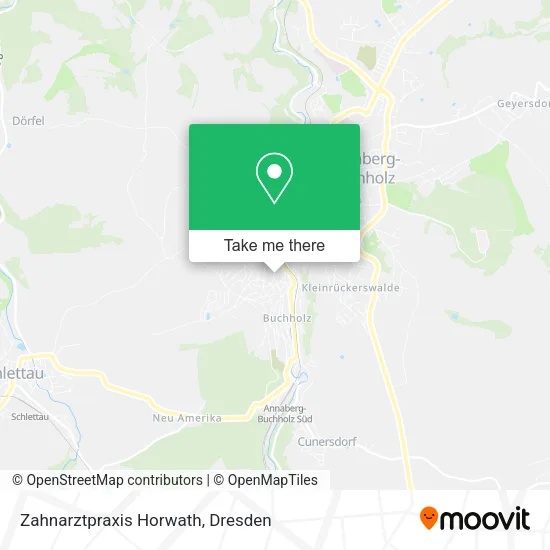 Карта Zahnarztpraxis Horwath