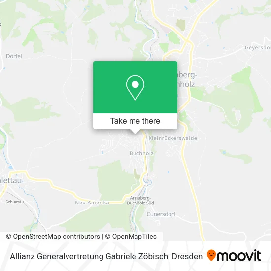 Карта Allianz Generalvertretung Gabriele Zöbisch