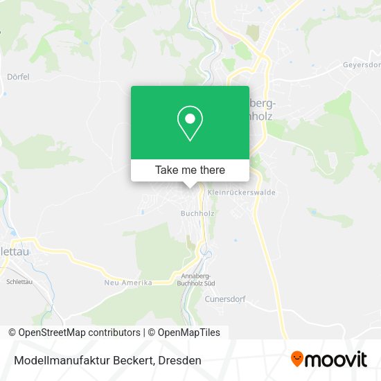 Карта Modellmanufaktur Beckert