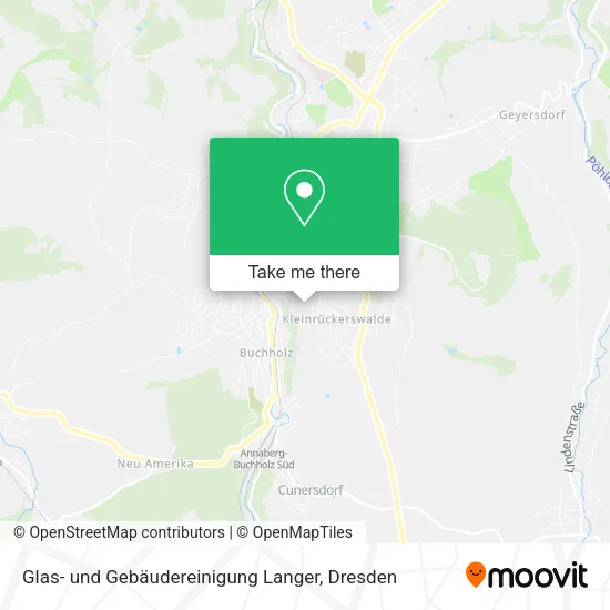 Карта Glas- und Gebäudereinigung Langer