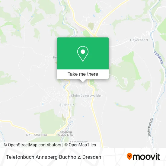 Карта Telefonbuch Annaberg-Buchholz