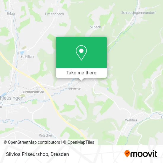 Карта Silvios Friseurshop