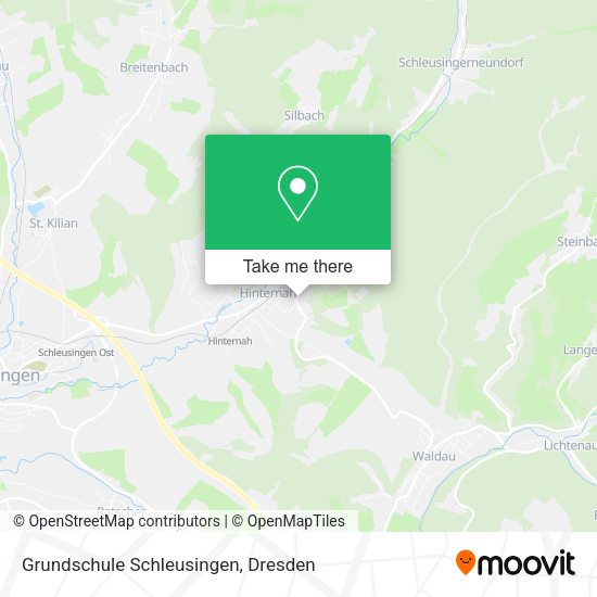Карта Grundschule Schleusingen