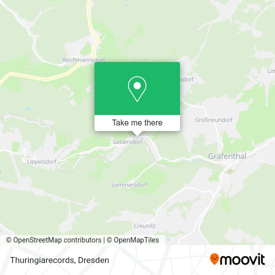 Карта Thuringiarecords