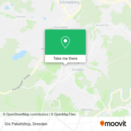 Карта Gls Paketshop