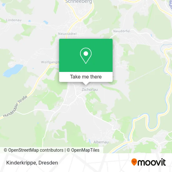 Карта Kinderkrippe