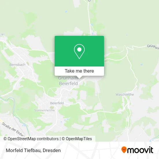 Карта Morfeld Tiefbau