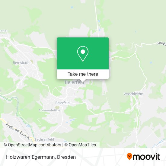 Карта Holzwaren Egermann