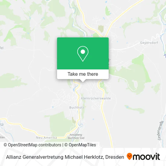 Карта Allianz Generalvertretung Michael Herklotz