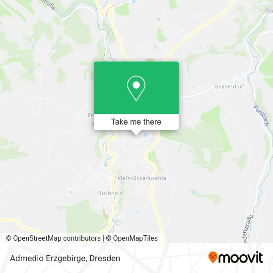 Карта Admedio Erzgebirge