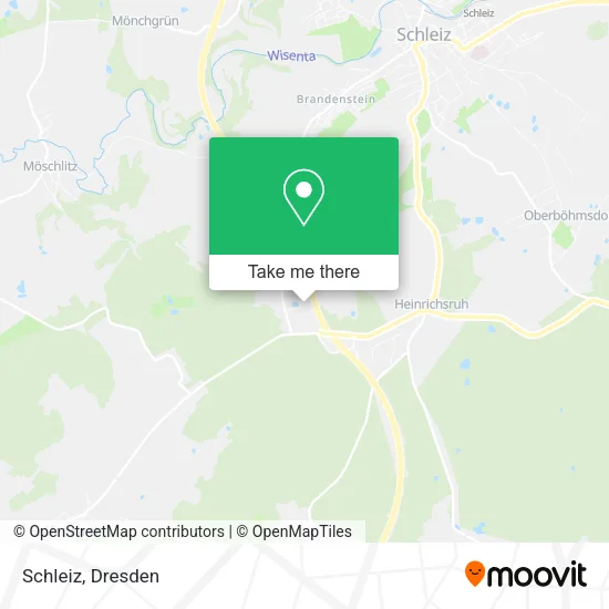Карта Schleiz