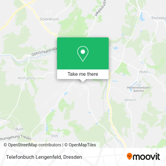 Карта Telefonbuch Lengenfeld