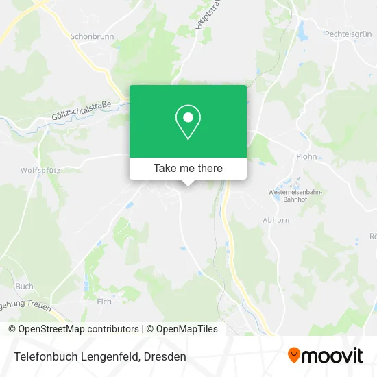 Карта Telefonbuch Lengenfeld