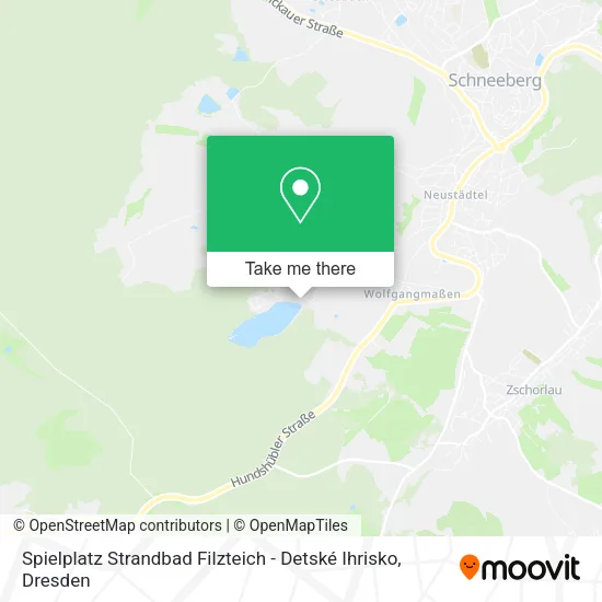 Карта Spielplatz Strandbad Filzteich - Detské Ihrisko