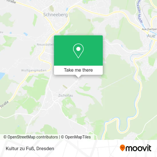 Карта Kultur zu Fuß