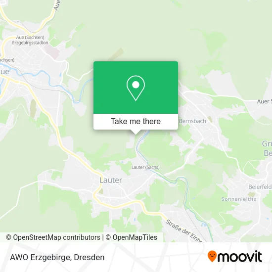 Карта AWO Erzgebirge