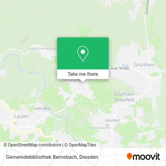 Карта Gemeindebibliothek Bernsbach
