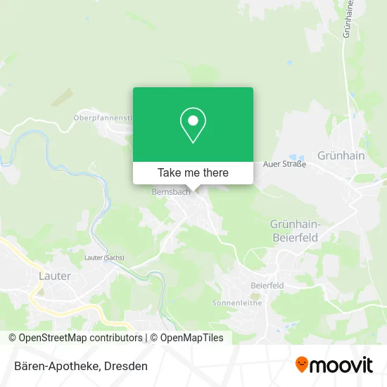 Карта Bären-Apotheke