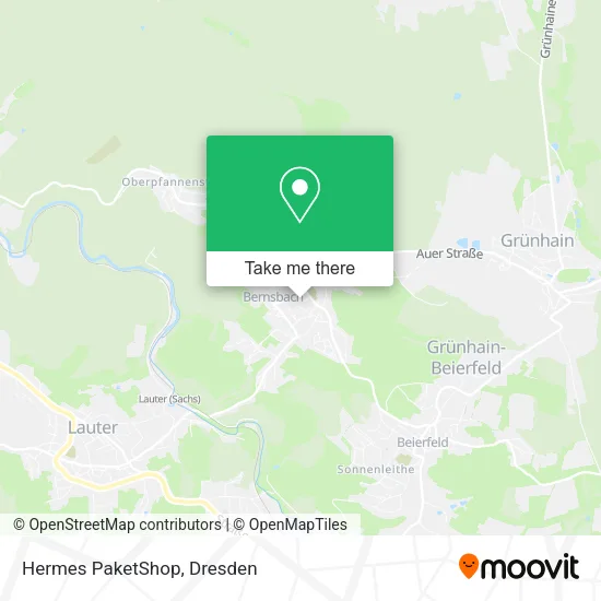 Карта Hermes PaketShop