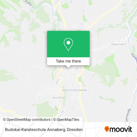 Карта Budokai-Karateschule Annaberg
