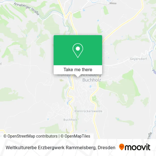 Карта Weltkulturerbe Erzbergwerk Rammelsberg