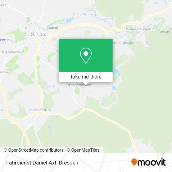 Карта Fahrdienst Daniel Axt