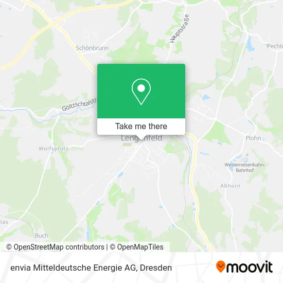 Карта envia Mitteldeutsche Energie AG