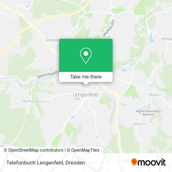 Карта Telefonbuch Lengenfeld