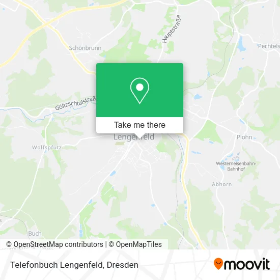 Карта Telefonbuch Lengenfeld