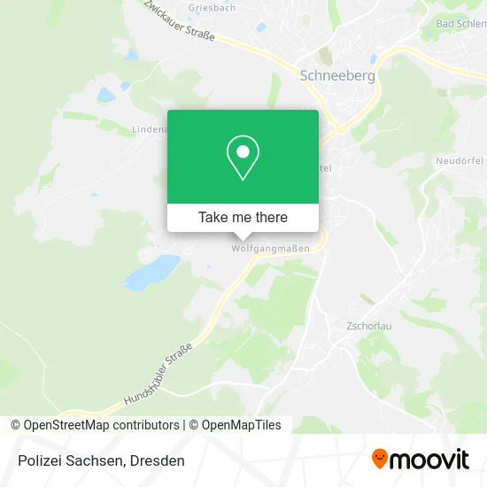 Карта Polizei Sachsen