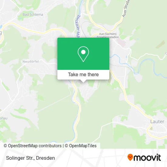 Карта Solinger Str.