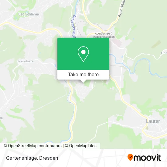 Карта Gartenanlage