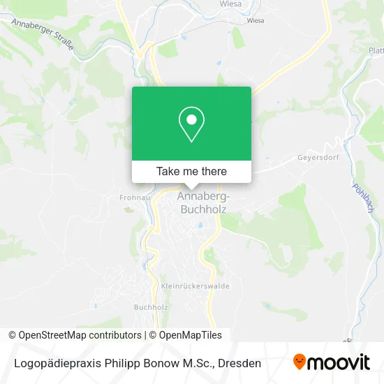Карта Logopädiepraxis Philipp Bonow M.Sc.