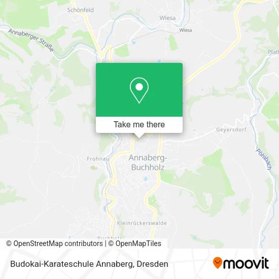Карта Budokai-Karateschule Annaberg